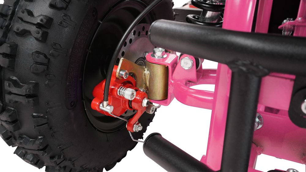 Miniquad elektrisk Racer 1000 W rosa