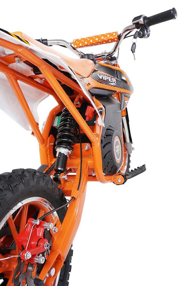 Elektrisk pocket bike Viper 1000w - oransje