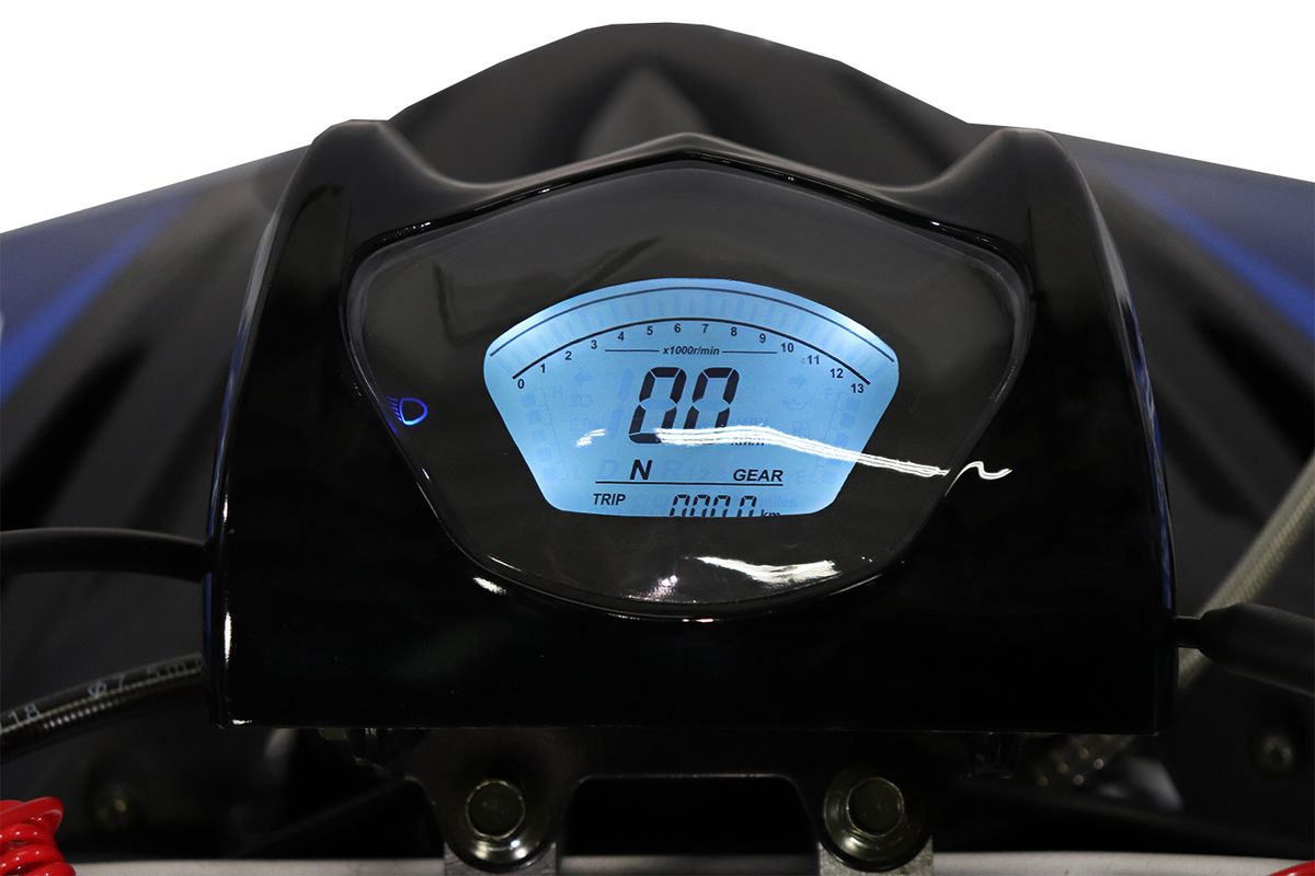 Rizzo 125cc ATV m/revers, LED, digitalt dash og alarm