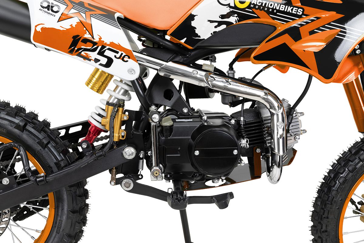 Dirtbike - Jugend Cross - JC125 cc 17/14 - oransje