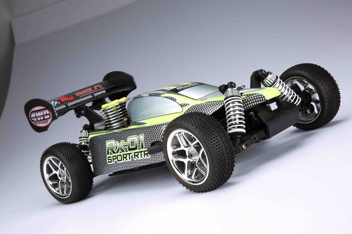 FS Racing Buggy 1/10 Spirit Nitro 4WD – 15CXP Motor