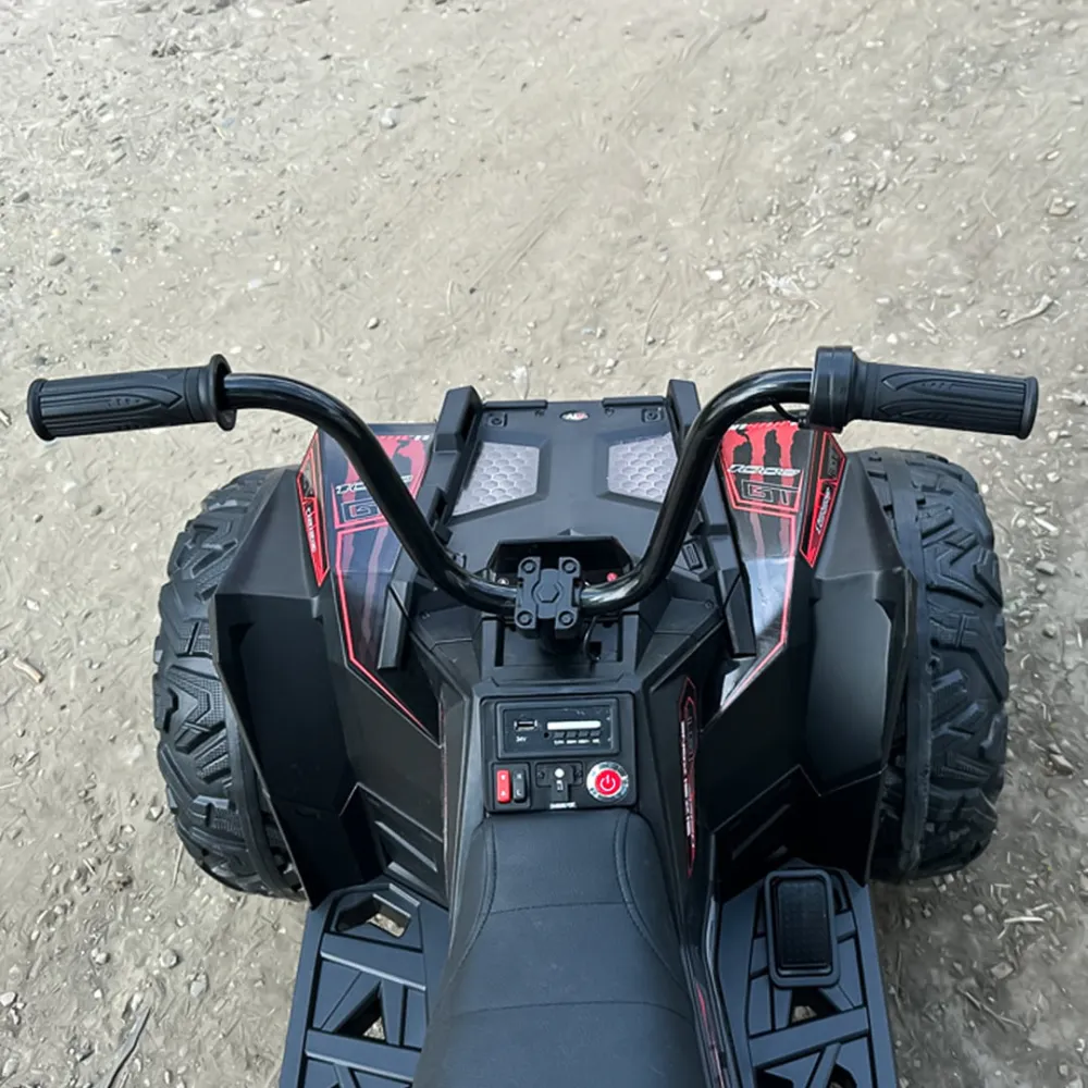Elektrisk ATV for barn MonsterQuad Premium 400W 24V 14Ah – svart