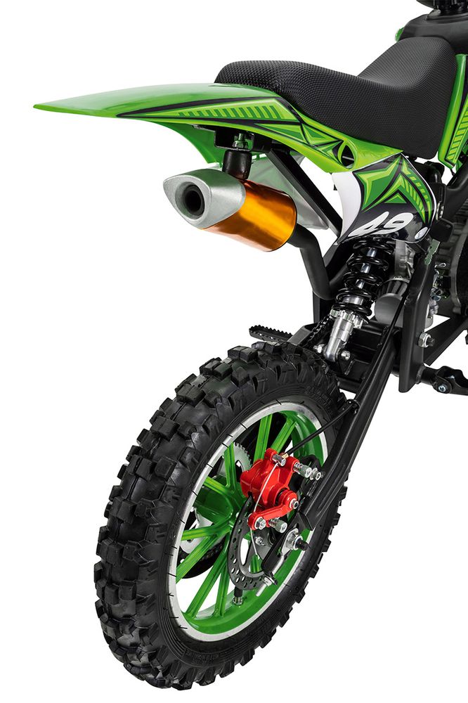 Mini Crossbike Delta 49 cc 2-takt - Grønn