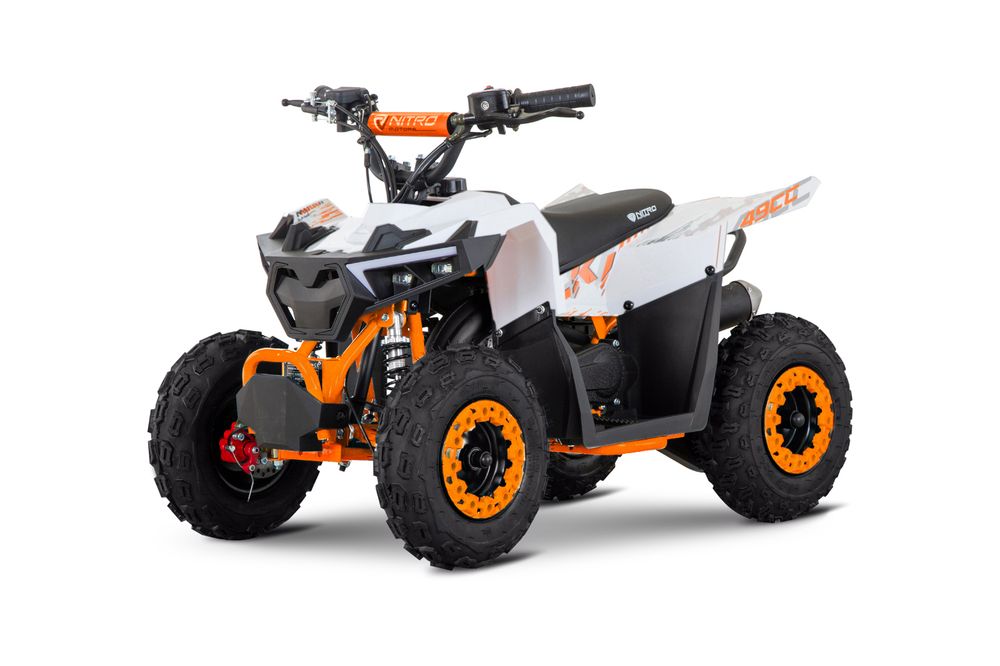NITRO Motors HULKI Sport 49 cc Barne-ATV med el-start fargevalg