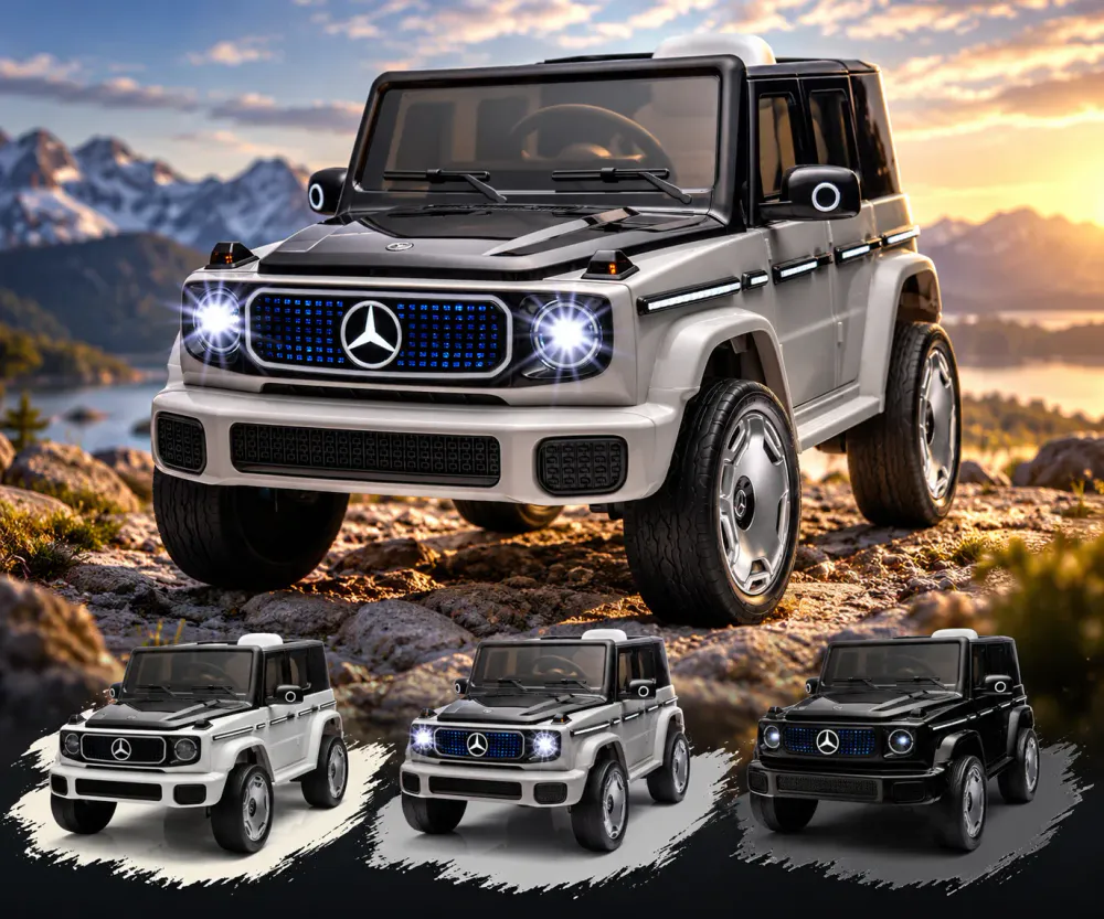Mercedes EQG barnebil 140W 12V - 3-7 år
