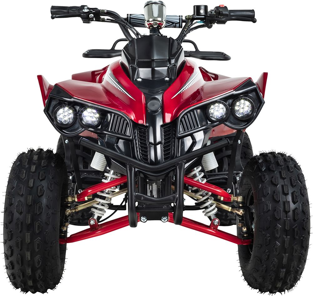 Barnas Quad S-10 Elektrisk 1000W Rød/Metallic