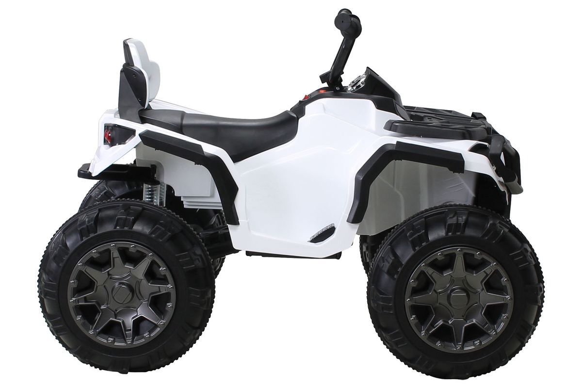 Quad ATV for barn, elbil - rød/hvit