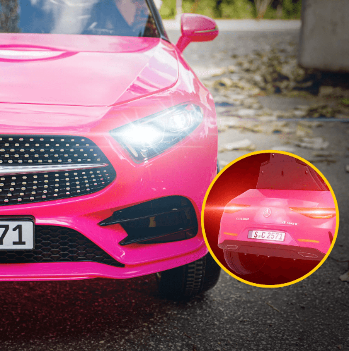 Elbil for barn Mercedes-Benz CLS 350 Coupé - fargevalg