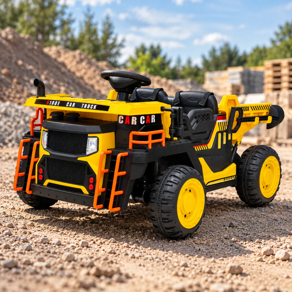 Elektrisk dumper til barn - 180W - 4x4WD - 10Ah
