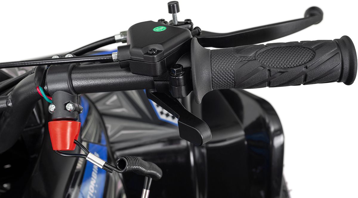 Barne ATV Midi - S-10 125 cc - elstart og fjernkontroll Blå