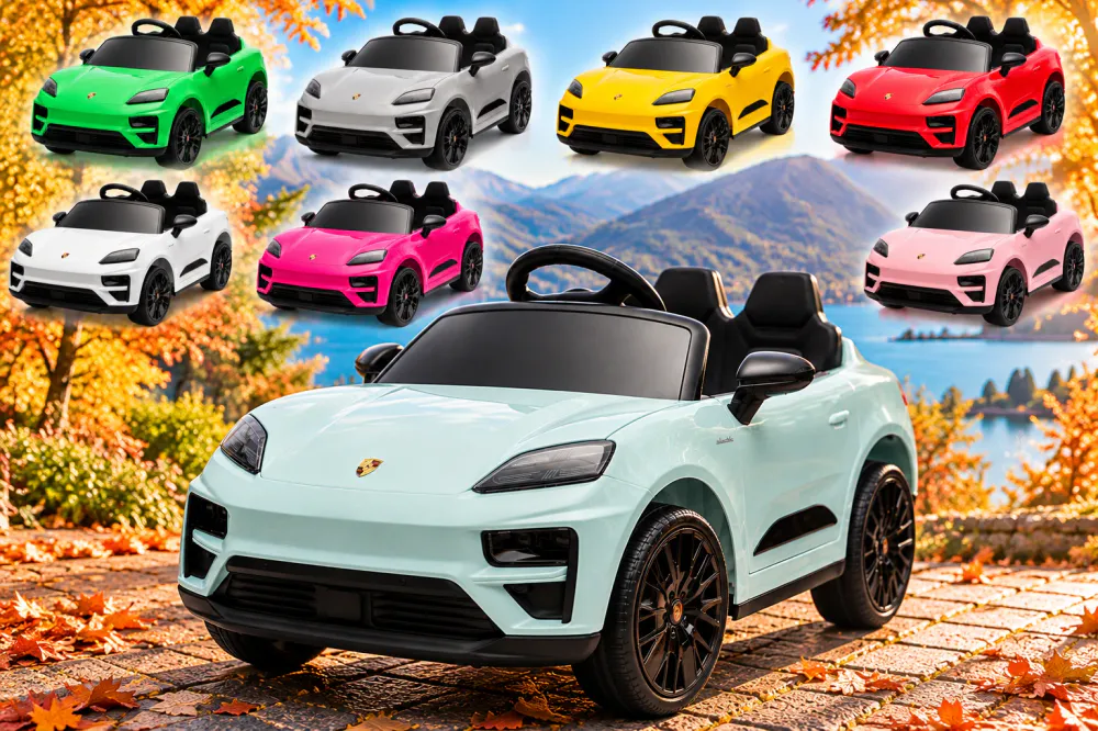 Porsche Macan Electric – Elektrisk barnebil 12V 140W – Premium Edition