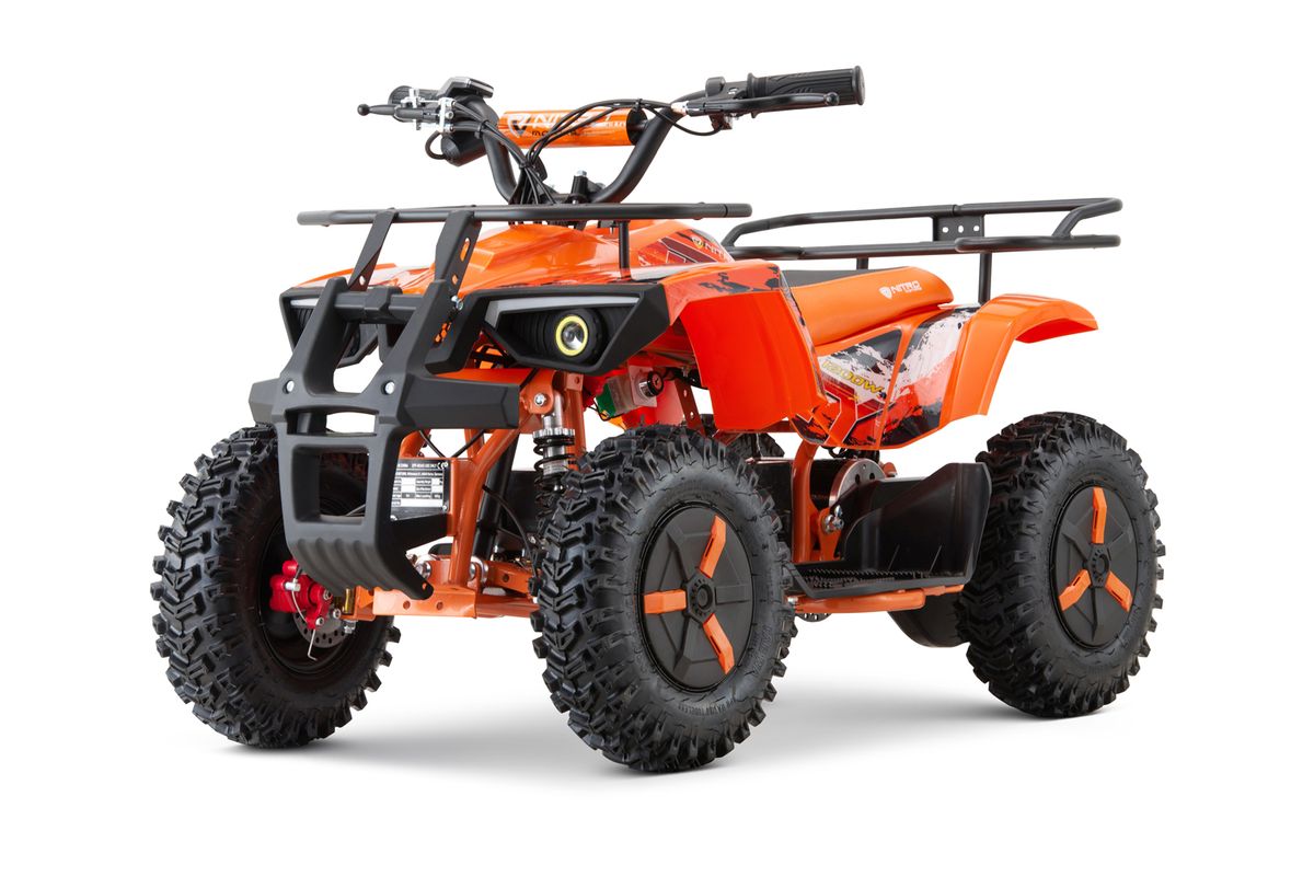 Dusty 1000W ATV m/Snowy-dekk og 3 fartstrinn