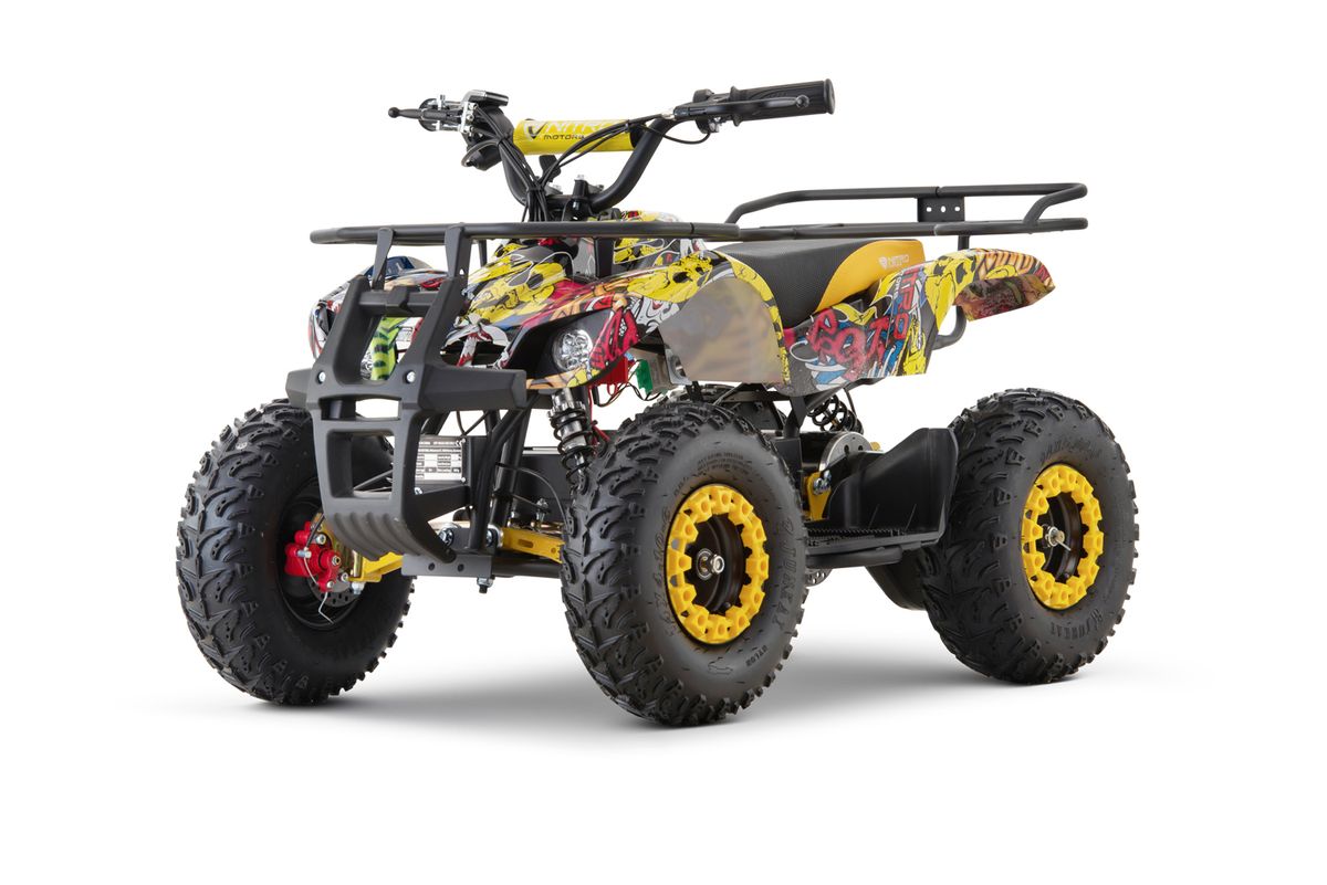 Torino 1200W Graffiti ATV m/BTF-dekk & Keyless Go