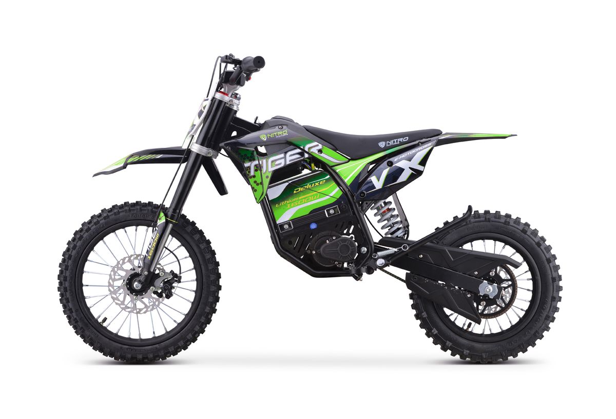 Nitro Tiger VX DLX 1600W 48V barnedirtbike 14
