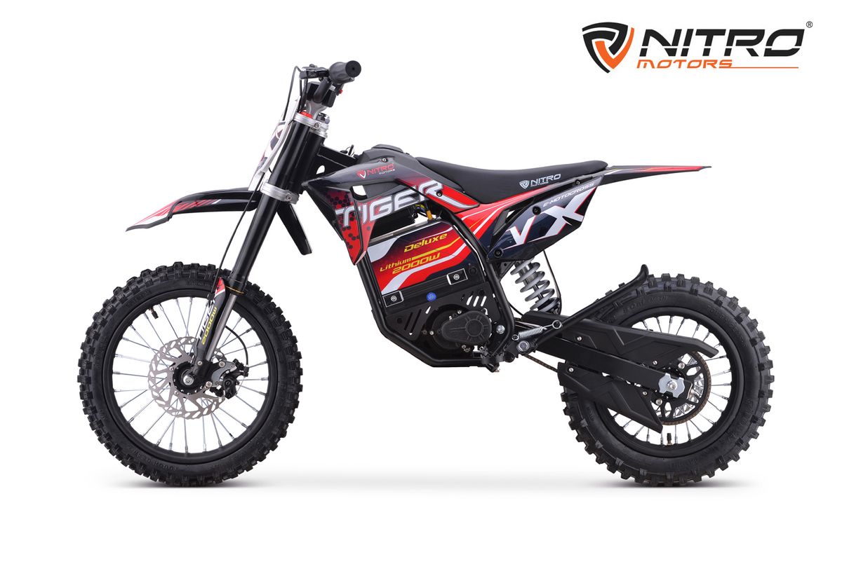 Nitro Tiger VX DLX 2000W 60V Li-Ion barnedirtbike 14
