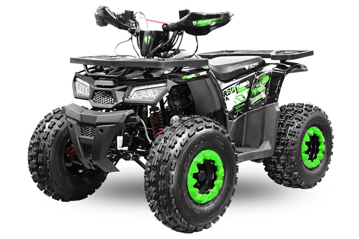 Rocco 125cc ATV automat m/revers, LED, alarm og e-start