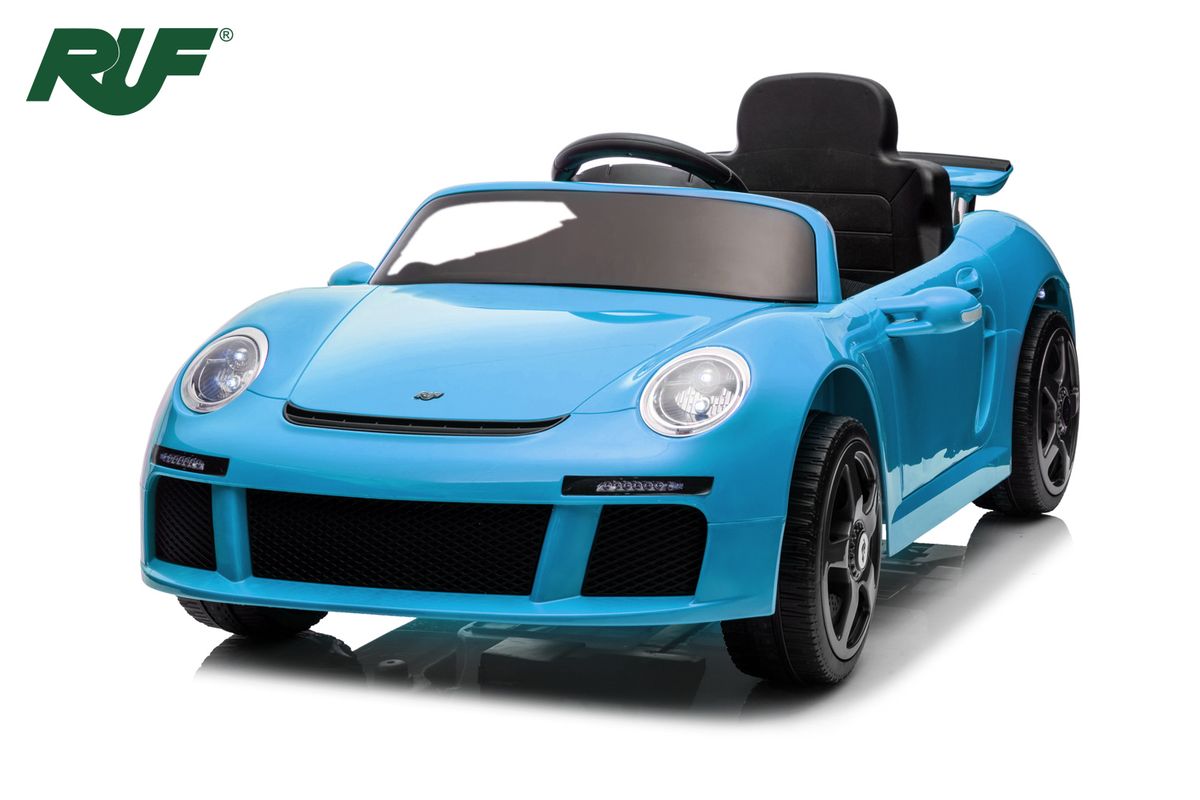 Porsche RUF-CTR3 Barnebil 12V m/ Lisens & fjernkontroll