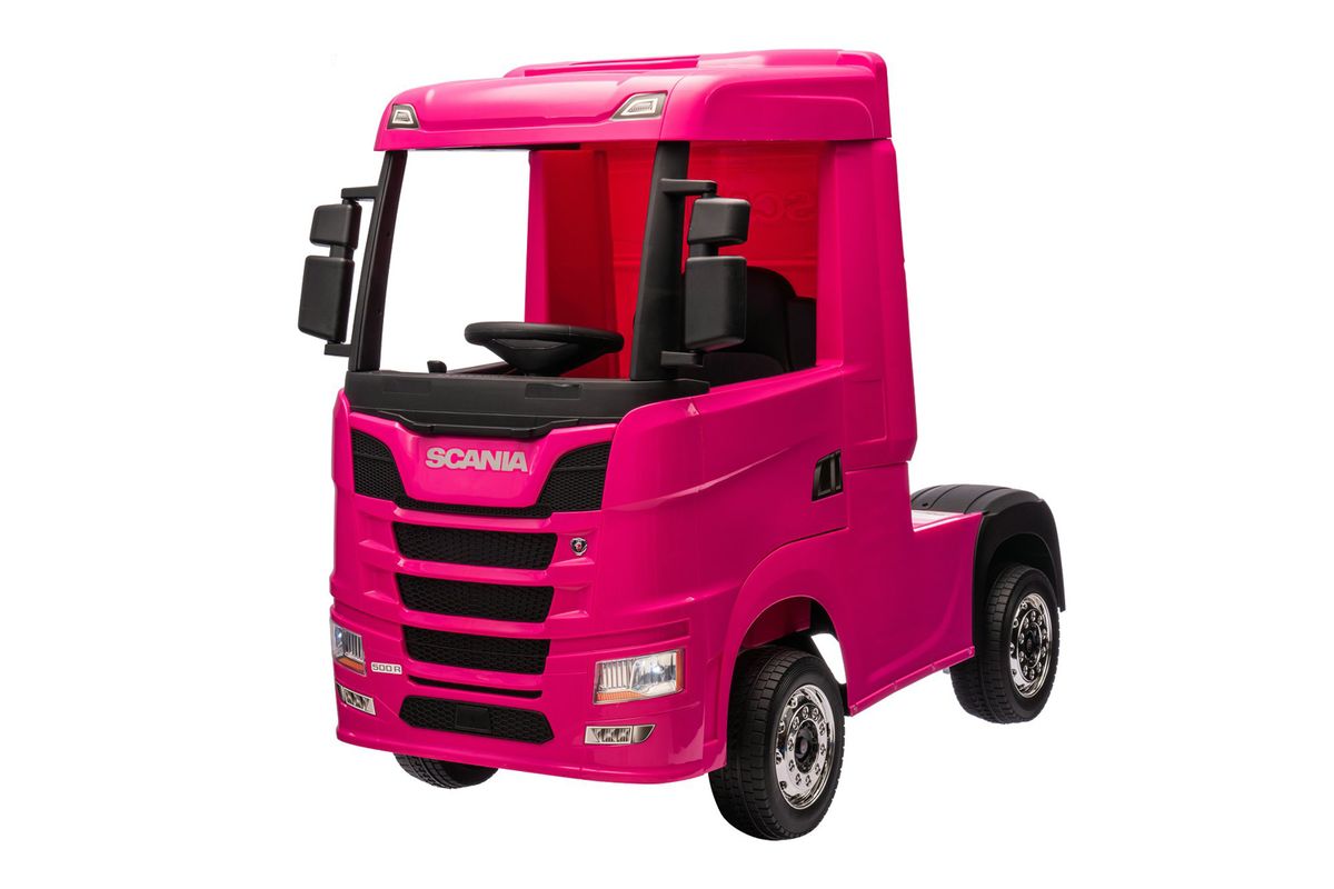 Scania 500R lastebil elbil for barn 12V 4x35W
