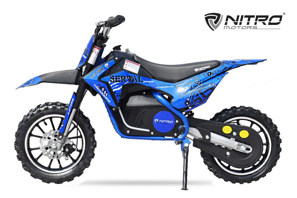 DEMO - Nitro Motors Serval 500W el-dirtbike for barn 