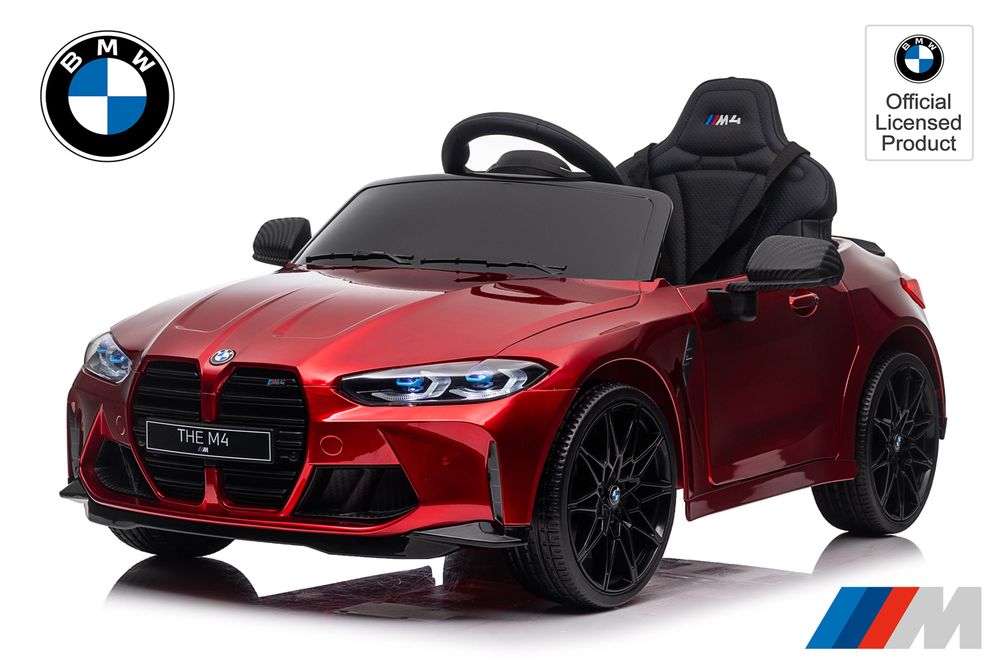 BMW M4 elektrisk barnebil 12V lakkert
