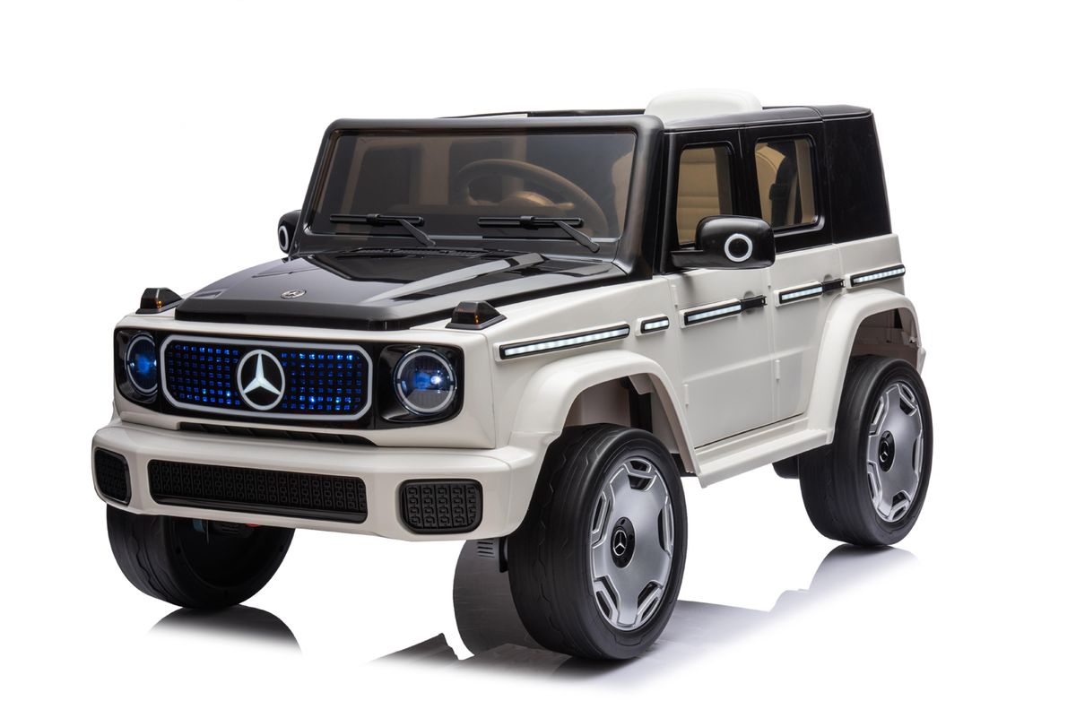 Mercedes EQG lakkert barnebil 12V 9Ah med fjernkontroll