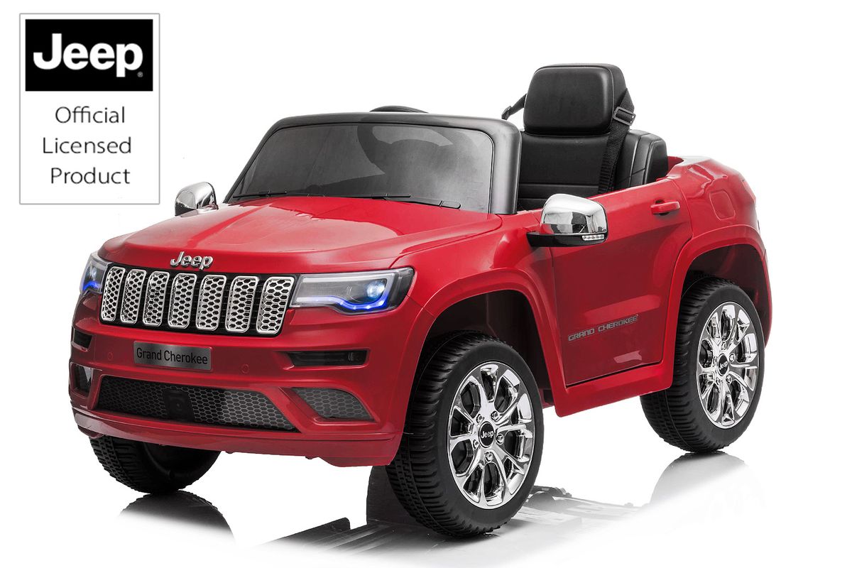 Jeep Grand Cherokee barnebil 12V 2x35W med LED og USB