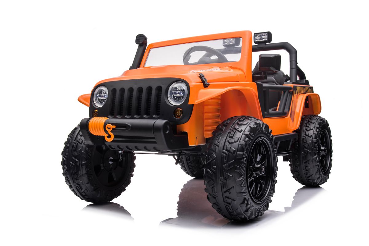 Kidix Offroad JP elbil barn 12V toseter med fjernkontroll
