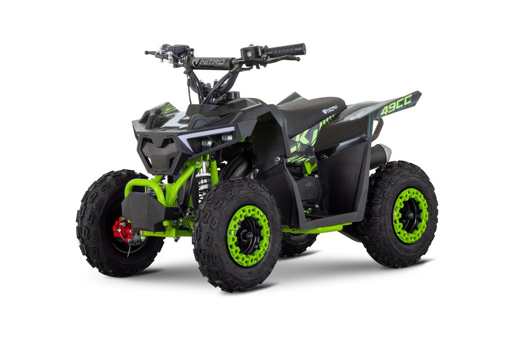NITRO Motors HULKI Sport 49 cc Barne-ATV med el-start fargevalg