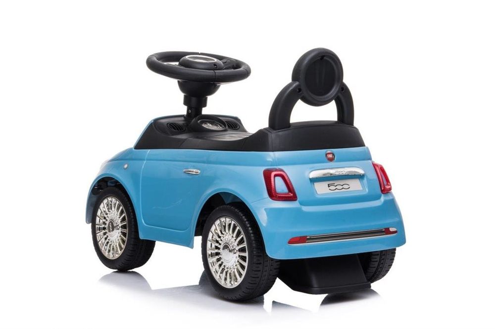 Fiat 500 gåbil blå